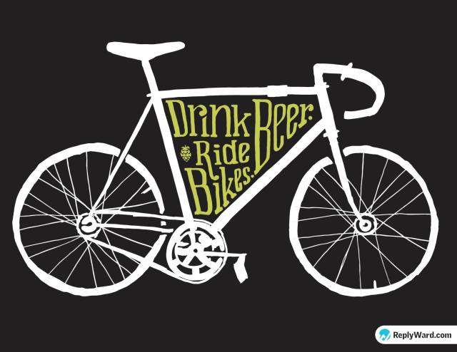 DrinkBeerRideBikes_green_front