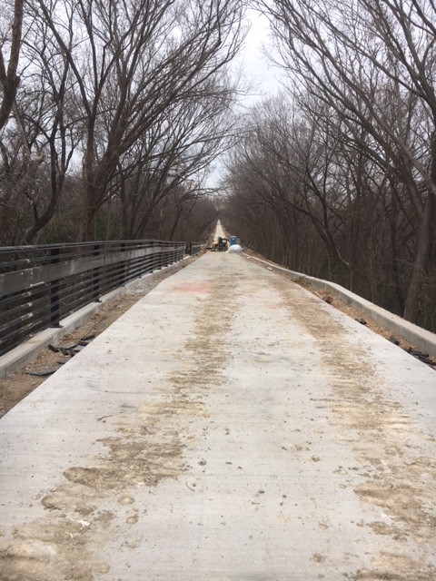 Union Pacific Trail progress 2.16.18